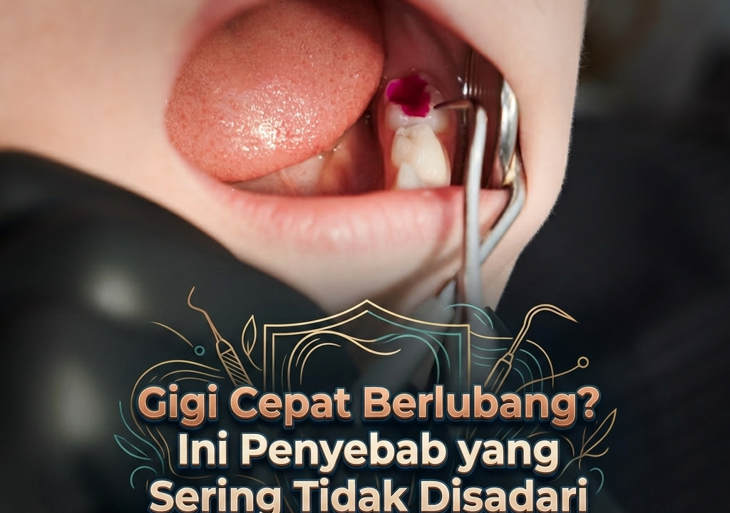 Gigi Cepat Berlubang? Ini Penyebab yang Sering Tidak Disadari