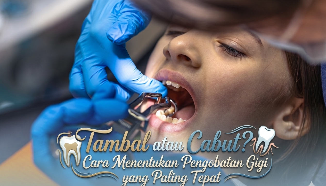 Tambal atau Cabut? Cara Menentukan Pengobatan Gigi yang Paling Tepat