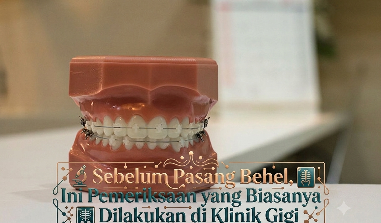 Sebelum Pasang Behel, Ini Pemeriksaan yang Biasanya Dilakukan di Klinik Gigi