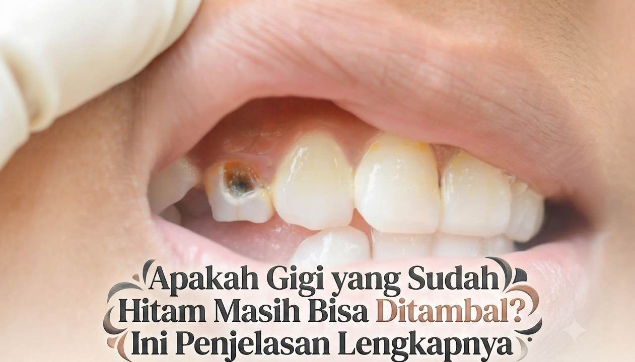 Apakah Gigi yang Sudah Hitam Masih Bisa Ditambal? Ini Penjelasan Lengkapnya
