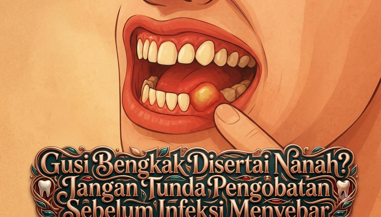 Gusi Bengkak Disertai Nanah? Jangan Tunda Pengobatan Sebelum Infeksi Menyebar