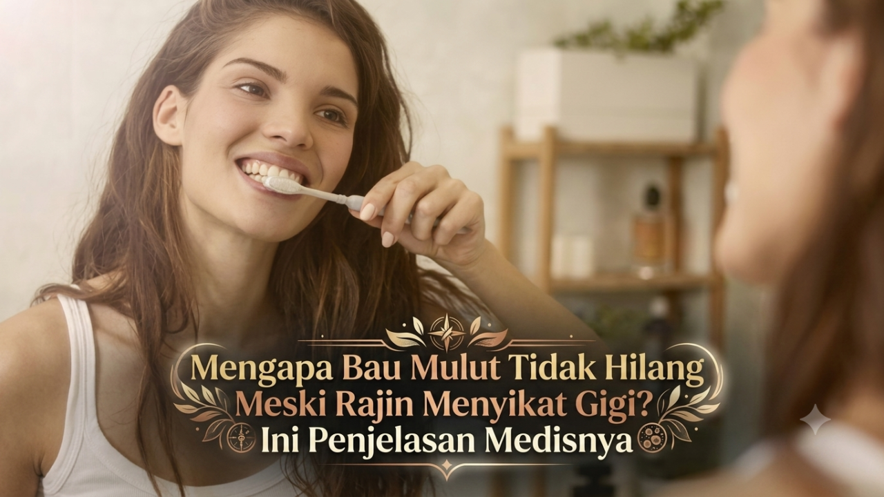 Mengapa Bau Mulut Tidak Hilang Meski Rajin Menyikat Gigi? Ini Penjelasan Medisnya