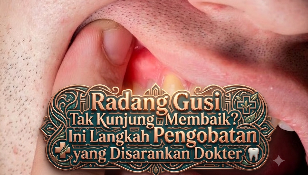 Radang Gusi Tak Kunjung Membaik? Ini Langkah Pengobatan yang Disarankan Dokter