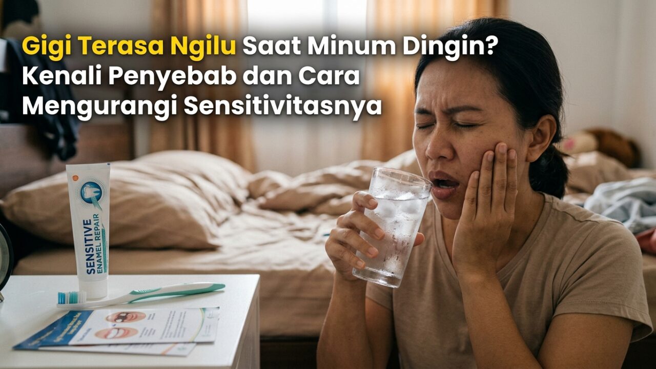 Gigi Terasa Ngilu Saat Minum Dingin? Kenali Penyebab dan Cara Mengurangi Sensitivitasnya