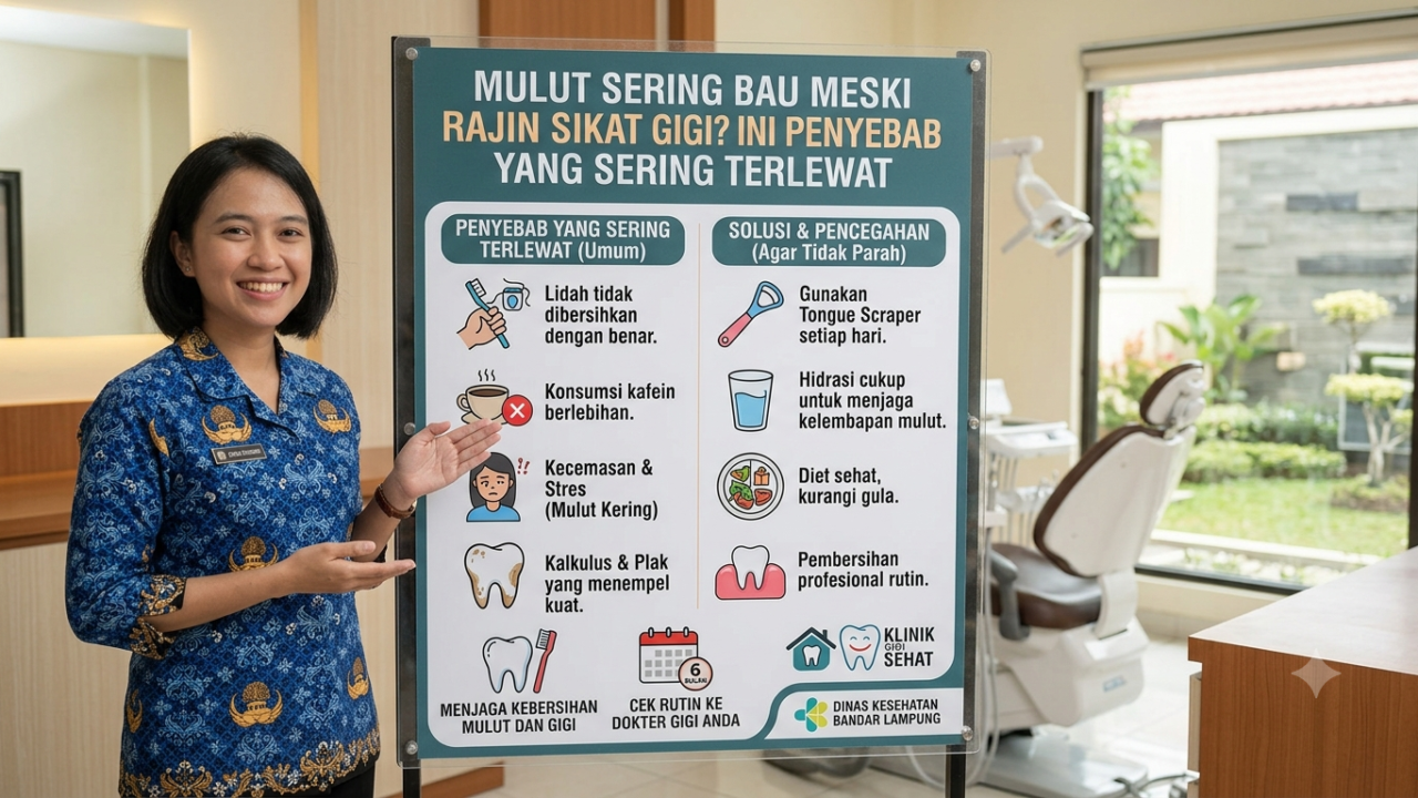 Mulut Sering Bau Meski Rajin Sikat Gigi? Ini Penyebab yang Sering Terlewat