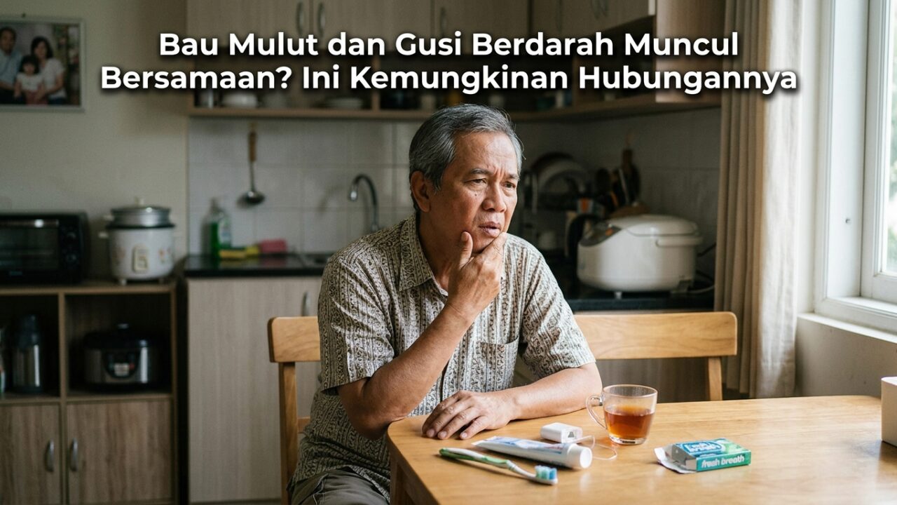 Bau Mulut dan Gusi Berdarah Muncul Bersamaan? Ini Kemungkinan Hubungannya
