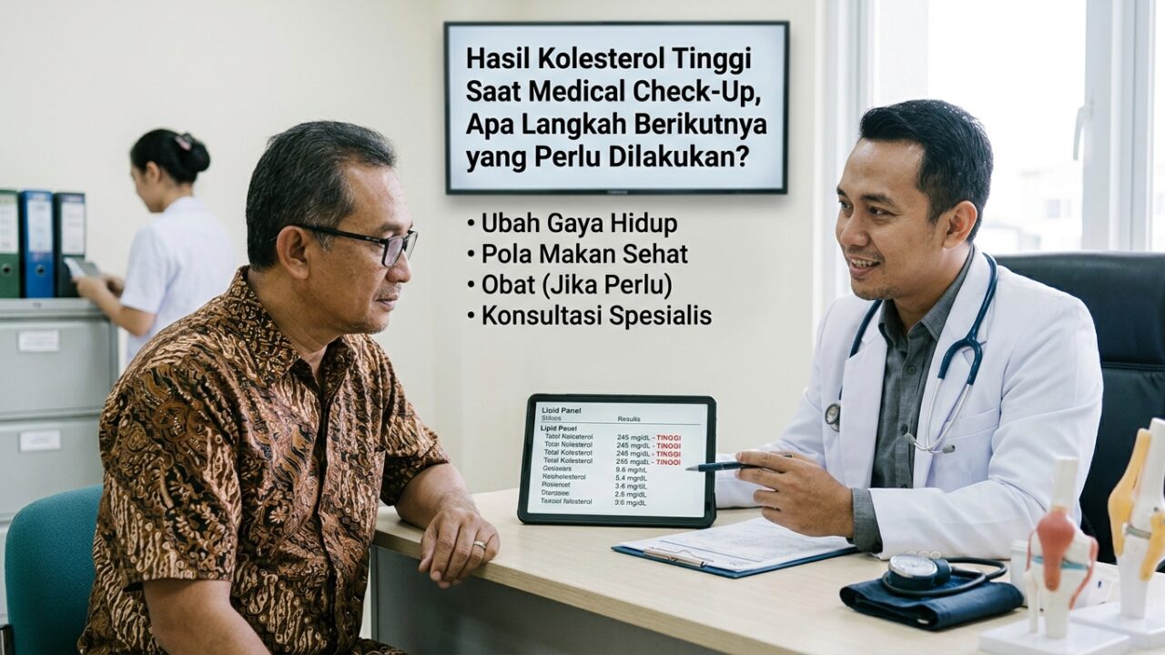 Hasil Kolesterol Tinggi Saat Medical Check-Up, Apa Langkah Berikutnya yang Perlu Dilakukan?