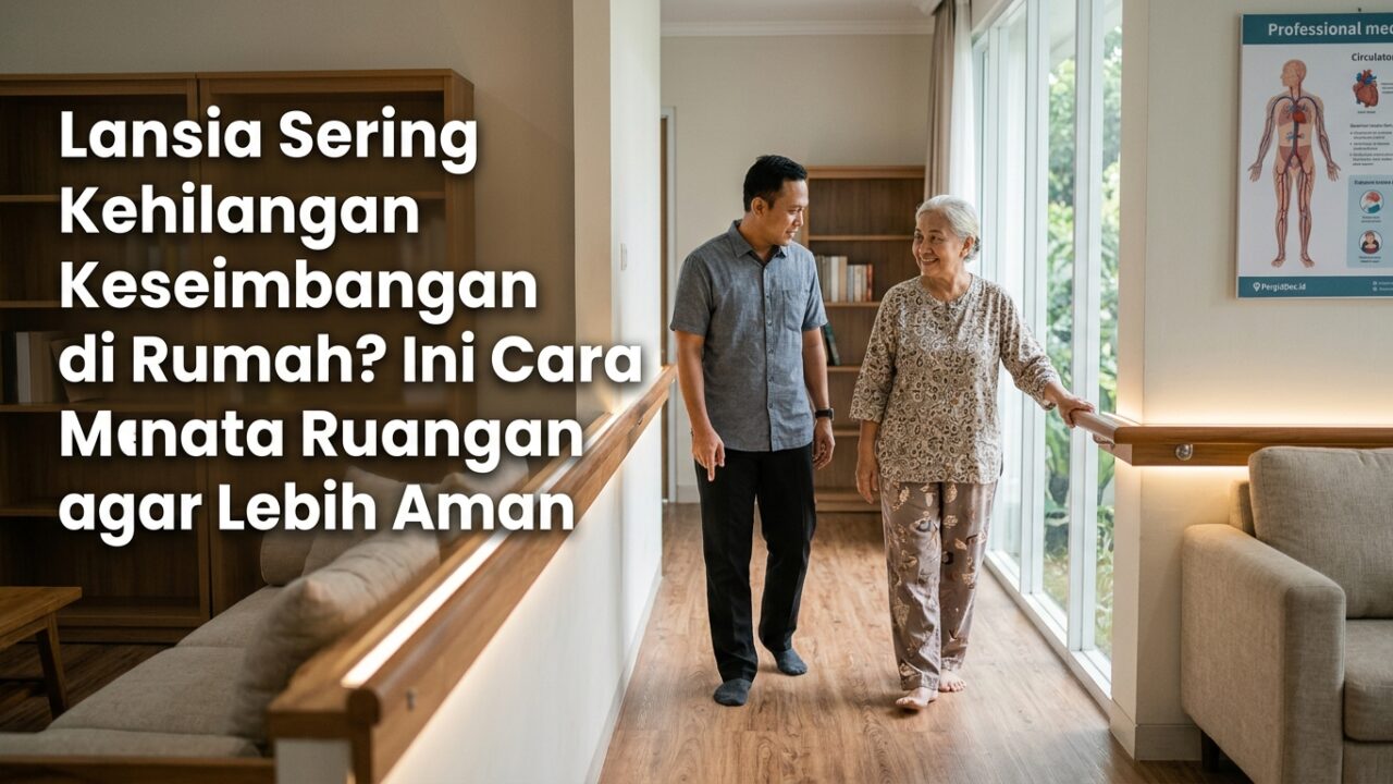 Lansia Sering Kehilangan Keseimbangan di Rumah? Ini Cara Menata Ruangan agar Lebih Aman
