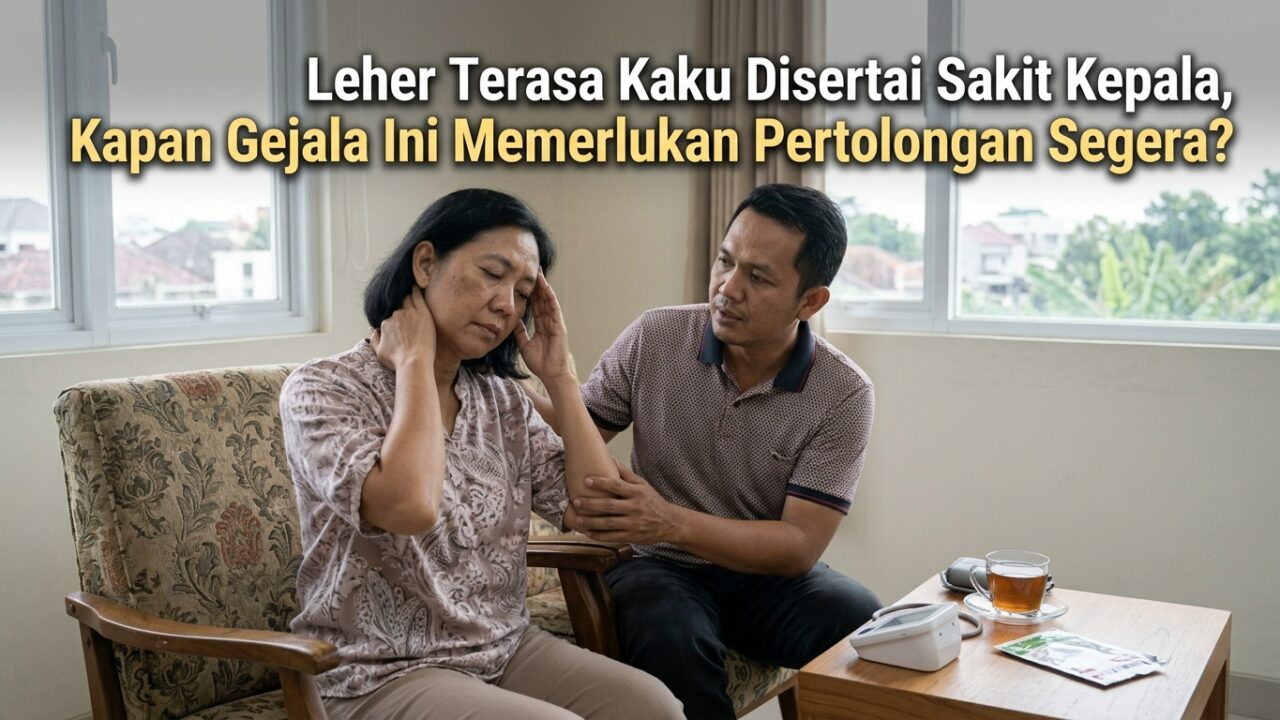 Leher Terasa Kaku Disertai Sakit Kepala, Kapan Gejala Ini Memerlukan Pertolongan Segera?